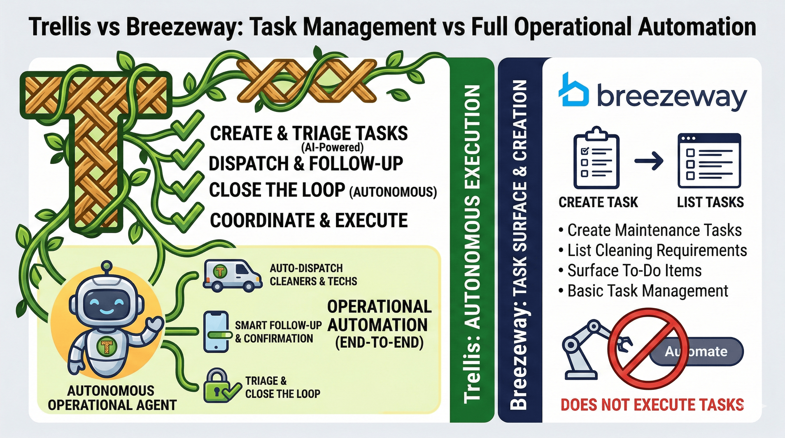 Trellis vs Breezeway: Task Management vs Full Operational Automation
